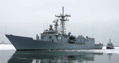 Czapka garnizonowa marynarska - ORP Gen. T. Kości