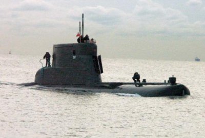 Czapka garnizonowa marynarska - ORP Kondor