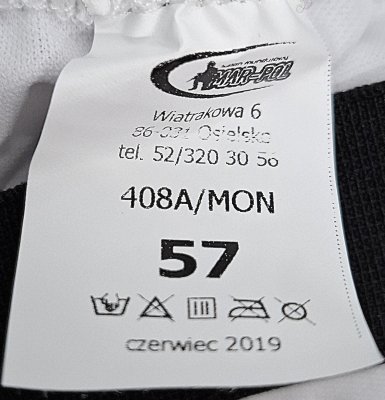 Czapka garnizonowa marynarska - ORP Sęp