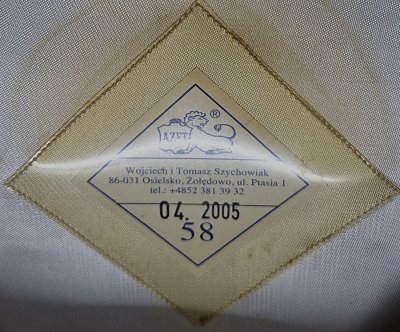 Czapka garnizonowa MW wz. 1993 