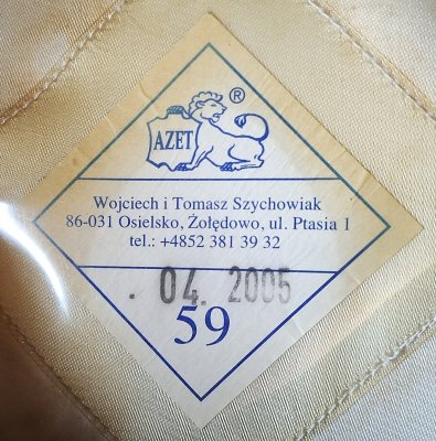 Czapka garnizonowa MW wz. 1997