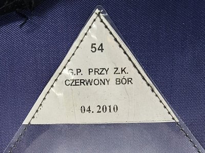 Czapka służbowa Służba Więzienna - oficer mł