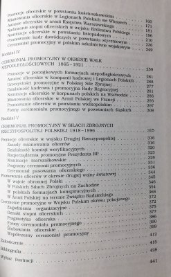 Ceremoniał promocyjny w Wojsku Polskim 996-1996
