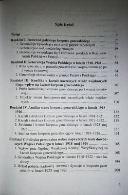 Generalicja Wojska Polskiego 1918-1926