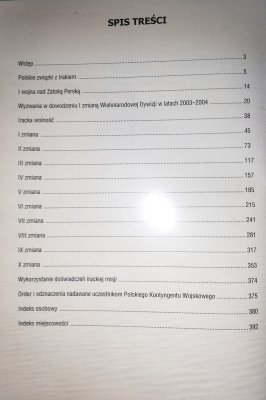 Kronika Wojska Polskiego Irak 2003-2008