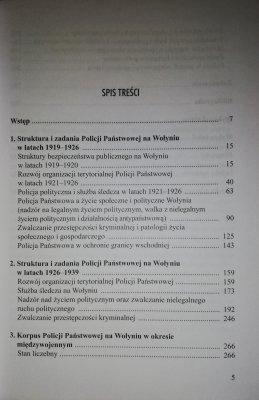 Policja państwowa w województwie wołyńskim w o