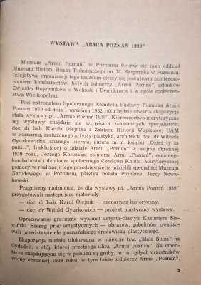 Armia Poznań - katalog wystawy