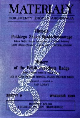 Historia Polskiego Znaku Spadochronowego