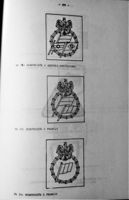 Katalog oznak rozpoznawczych, odznak honorowych i 
