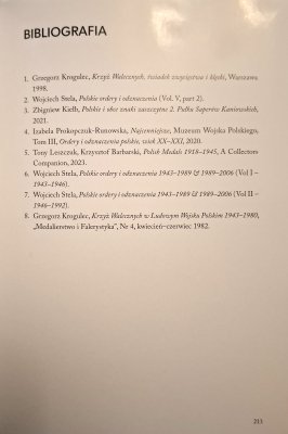 Katalog zbioru falerystycznego Krzyży Walecznych