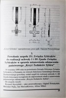 Krzyż Zesłańców Sybiru