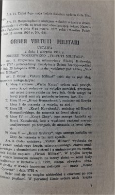Odznaczenia ordery i medale Rzeczypospolitej Polsk
