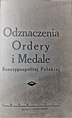 Odznaczenia ordery i medale Rzeczypospolitej Polsk