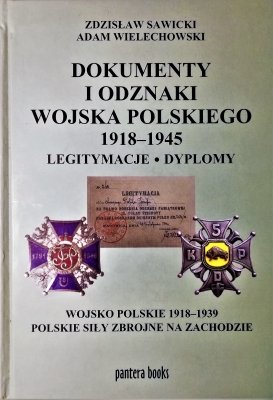 Odznaki Wojska Polskiego 1918-1945 legitymacje - d