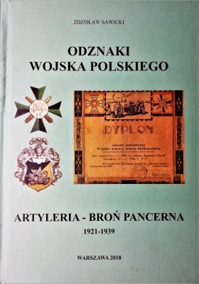 Odznaki Wojska Polskiego artyleria - broń pancern