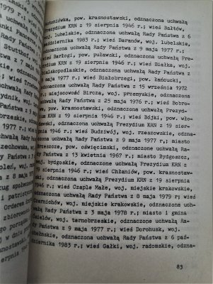 Order Krzyża Grunwaldu 1943-1983