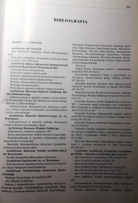 Order Krzyża Grunwaldu - monografia historyczna