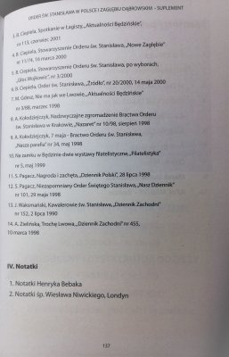 Order świętego Stanisława w Polsce i Zagłębiu