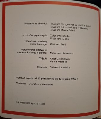 Orzeł znakiem Polaków - wystawa Gdynia 1993