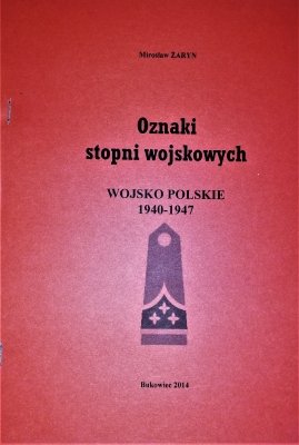 Oznaki stopni wojskowych Wojsko Polskie 1940-1947