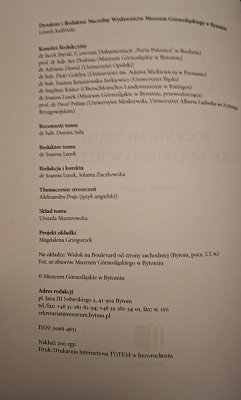 Rocznik Muzeum Górnośląskiego w Bytomiu 10/2016