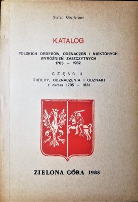 Katalog polskich orderów, odznaczeń i niektóryc