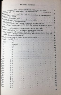 Wojsko Polskie 1921-1939 Organizacja i odznaki kaw