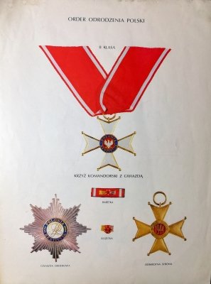 Wzory orderów i odznaczeń 