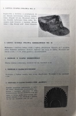 Żołnierz Polski w 1939 r - Ubiór Oporządzenie 