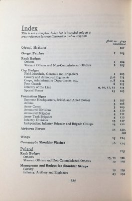 Army badges and insignia of world war II
