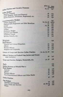 Army badges and insignia of world war II