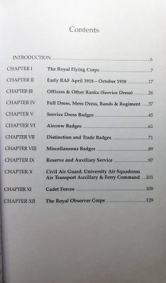 Badges & uniforms of the Royal Air Force