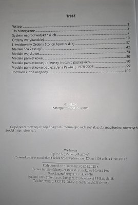 Nagrody i odznaczenia watykańskie