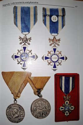 Nagrody i odznaczenia watykańskie