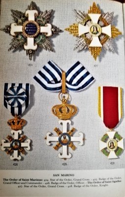 Orders and decorations of Europe in color