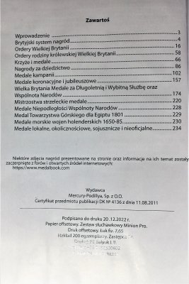Ordery odznaczenia i medale Wielkiej Brytanii
