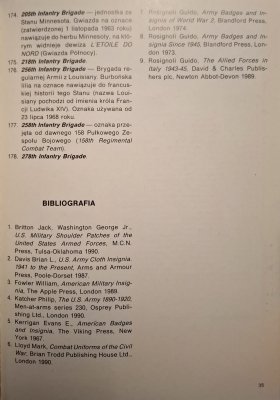 Oznaki armii USA 1941-1985 część I