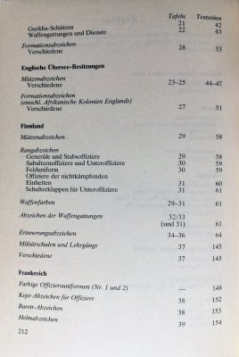 Rang-u. Ehrenabzeichen der Armeen des 2. Weltkrieg