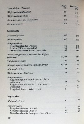 Rang-u. Ehrenabzeichen der Armeen des 2. Weltkrieg