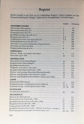 Rang-u. Ehrenabzeichen der Luftwaffen im 2. Weltkr