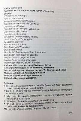 Wojskowe przyrządy optyczne w II Rzeczypospolitej