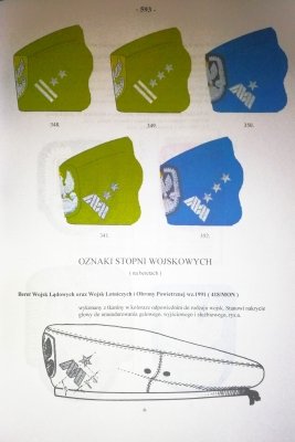 Żołnierz polski oznaki stopni wojskowych 1990-20