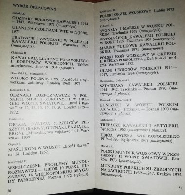 Broń i barwa kawalerii polskiej XX wieku