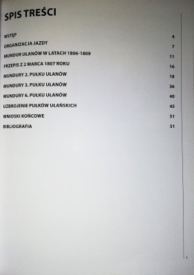 Broń i barwa ułanów Księstwa Warszawskiego w l
