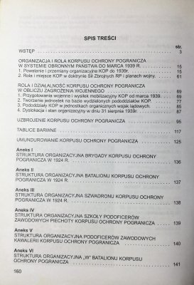 Korpus Ochrony Pogranicza 1924-1939 barwa i broń