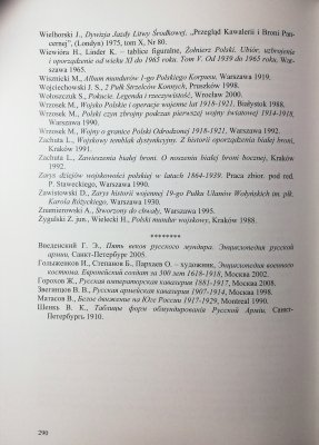 Mundur i barwy jazdy dywizyjnej oraz strzelców ko