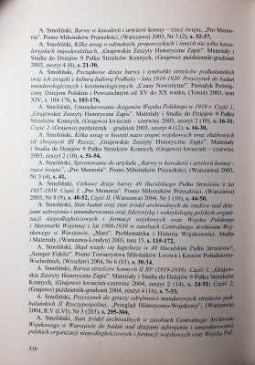 Mundur i barwy jazdy dywizyjnej oraz strzelców ko