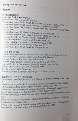 Mundur i barwy jazdy dywizyjnej oraz strzelców ko