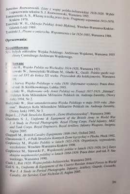 Mundur i barwy jazdy dywizyjnej oraz strzelców ko