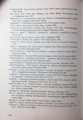 Mundur i barwy jazdy dywizyjnej oraz strzelców ko